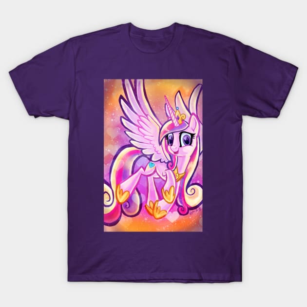 Princess Cadance T-Shirt by SophieScruggs